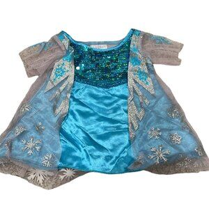 Build-A-Bear Workshop Elsa Dress Baby Blue & Silver Sequin For 16" Stuffed Anima
